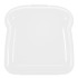 Pudełko śniadaniowe "kanapka" biały V9525-02 (1) thumbnail
