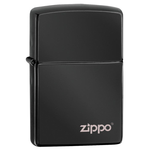 Zapalniczka Zippo Classic z logo Czarny połysk ZIP60001246 