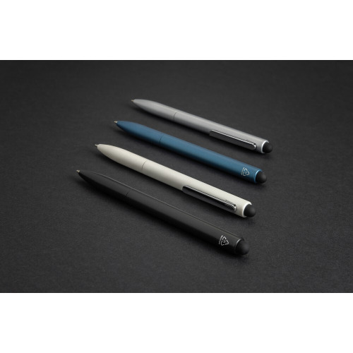 Długopis, touch pen Kymi, aluminium z recyklingu czarny P611.231 (6)