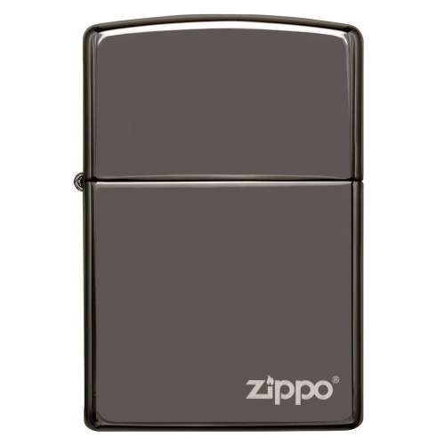 Zapalniczka Zippo Classic z logo Black Ice ZIP60001213 (1)