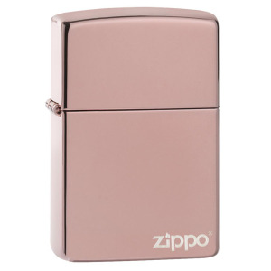 Zapalniczka Zippo Classic z logo Rose Gold