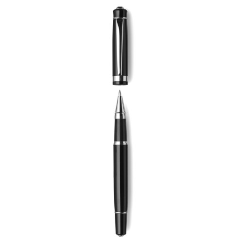 Zestaw piśmienny, długopis i pióro kulkowe czarny V1426-03 (2)