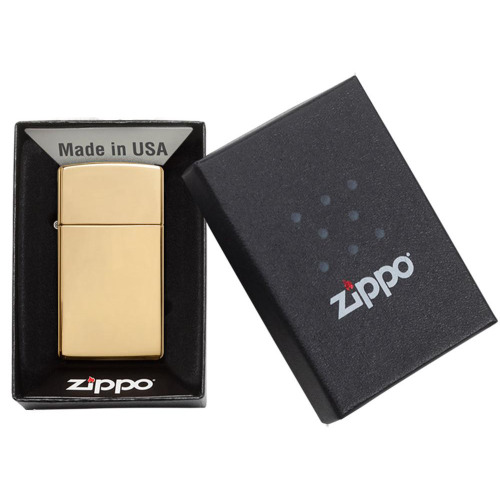Zapalniczka Zippo Slim Brass High Polished ZIP60001177 (3)