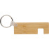 Bambusowy brelok do kluczy, stojak na telefon brązowy V1173-16 (3) thumbnail
