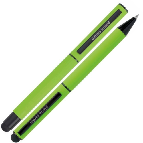 Zestaw piśmienny touch pen, soft touch CELEBRATION Pierre Cardin Jasnozielony B0401007IP329 