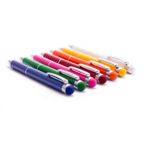 Długopis, touch pen czerwony V1657-05 (6)