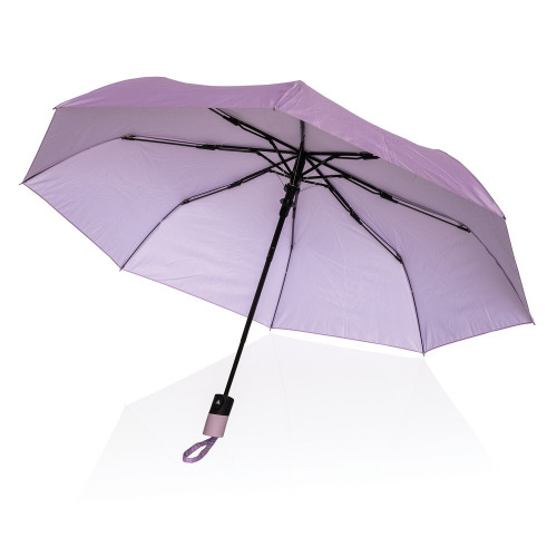 Mały parasol automatyczny 21" Impact AWARE™ RPET fioletowy P850.430 (6)