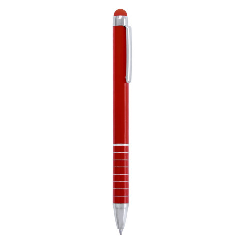 Długopis, touch pen czerwony V1657-05 (4)