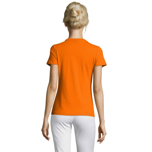 REGENT Damski T-Shirt 150g Pomarańczowy S01825-OR-S (1)