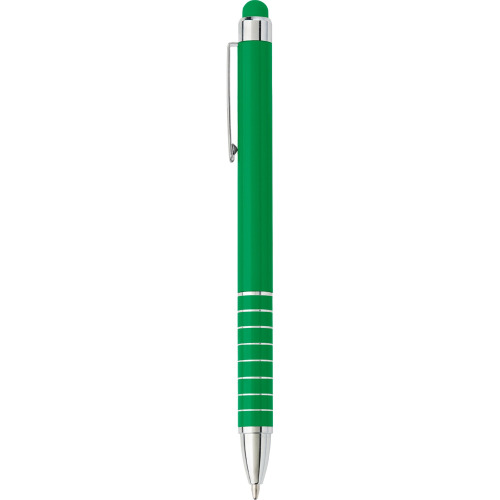 Długopis, touch pen jasnozielony V1657-10 